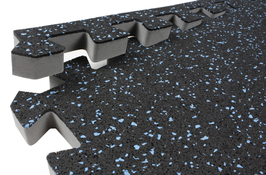3/4 inch Soft Rubber - Foam Rubber Floor Tiles