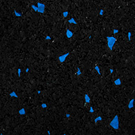 Blue - 10%ExactFit Rubber Tiles