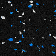 Blue Gray - 10%ExactFit Rubber Tiles