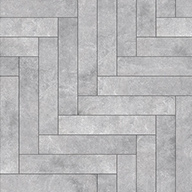 Chevron GraystoneStone Flex Tiles - Mosaic Collection