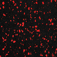Bright Red - 20%15mm Impact Tiles - Designer Series