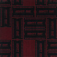 BurgundyJoy Carpets Admit One Carpet