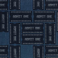 BlueJoy Carpets Admit One Carpet