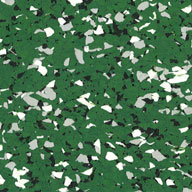 Emerald Green - 95% 1-1/4" Fit Rubber Tiles