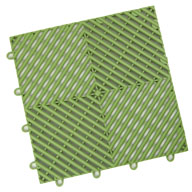 Olive Green Vented Grid-Loc Tiles™