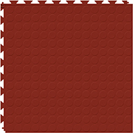 Brick Red6.5mm Coin Flex Tiles - Designer Series