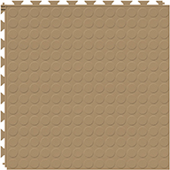 Caramel6.5mm Coin Flex Tiles - Designer Series